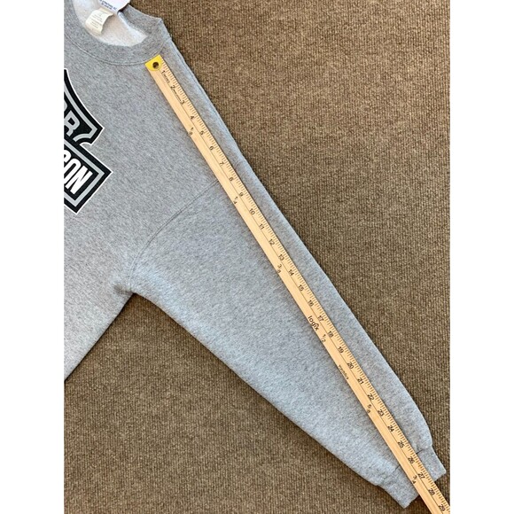 Vintage Harley Davidson Sweatshirt Mens L Ocean State Warwick Rhode Island 90s - Picture 5 of 7